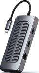 

USB-хаб Satechi USB-C Multiport MX Adapter, серый космос (ST-UCMXAM)