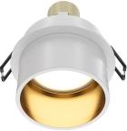 

Встраиваемый светильник Maytoni Reif Downlight, белый/золото (DL050-01WG), Белый/золотистый