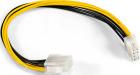Удлинитель кабеля питания материнской платы +12V ExeGate EX-EXT-8M8F-0.3, 8pin EPS12V M/8pin EPS12V F, 03м (EX295553RUS)