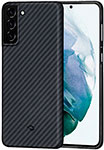 

Чехол Pitaka для Samsung S21+ черно-серый (мелкое плетение) (KS2101S)