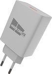 Сетевое ЗУ MoreChoice 1USB 3.0A QC3.0 для micro USB быстрая зарядка NC52QCm (White) сетевое зарядное устройство usams модель send tu series set 2 usb кабель micro usb u35 белый xtxlogt18mc05