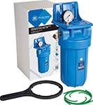 Магистральный корпус для холодной воды Aquafilter 10BB, синий, 1/'/', FH10B1-B-WB, 563
