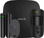 Комплект сигнализации Ajax с фотоверификацией тревог StarterKit Cam black (HubKit2 black)