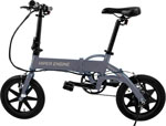 Электровелосипед  Hiper Engine BL150  14'' колеса темный серый
