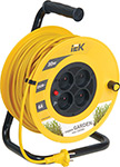 

Удлинитель на катушке IEK УК30 с т/з 4 места 2P/30м 2х0 75 мм2 ''Garden''