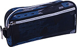 Пенал-косметичка Brauberg с ручкой, карман из сетки, полиэстер, /'/'Storm/'/', 20х6х9 см, 229275