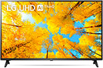 4K (UHD) телевизор LG 50UQ75006LF.ARUB Smart черный - фото 1