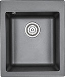 Кухонная мойка Emar EMQ-1415.Q Оникс сувенир яблоко 3 8 см чёрный оникс