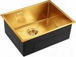 Кухонная мойка Emar EMB-123 PVD Nano Golden кухонная мойка emar emb 125a pvd nano golden
