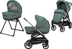 

Коляска Inglesina Aptica System Duo 2 в 1 на шасси Aptica Iridium (AA72P0NPG + AE70P0002)цвет NEPTUNE GREYISH