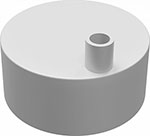Комплект скрытого подключения Lemark для электрического полотенцесушителя белый LM0101W