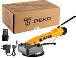 Виброприсоска аккумуляторная для укладки плитки Deko DKTT12, 12 V, 2x3.0 Ач (063-4417)
