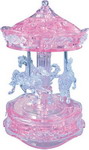 3D головоломка Crystal Puzzle Карусель розовая 91209 