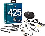 

Вставные наушники Shure SE 425-V BT1-EFS серебристый