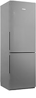 Двухкамерный холодильник Pozis RK FNF-170 серебристый ручки вертикальные холодильник nordfrost nr 402 s серебристый