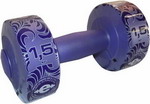 Гантеля Euro classic 1,5кг фиолетовый ES-0375