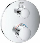 фото Смеситель для ванной комнаты grohe grt thm душ перкл.вер/руч.душ круг 24076000