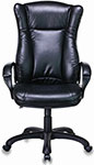 Кресло Brabix PREMIUM ''Boss EX-591'', экокожа, черное, 532099