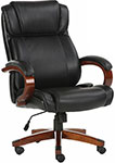 Кресло Brabix PREMIUM ''Magnum EX-701'', дерево, рециклированная кожа, черное, 531827 кресло офисное brabix magnum ex 701 дерево рециклированная кожа черное 531827