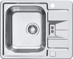 

Кухонная мойка Alveus LINE MAXIM 60 SAT 90 610X500 LUX с сифоном 1064388 (1089613)