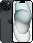 Смартфон Apple iPhone 15 256Gb черный сотовый телефон apple iphone 15 pro max 256gb blue titanium a3108 dual nano sim only