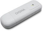 Модем Digma DW1960WH 3G/4G Dongle Wi-Fi DW1960 USB Wi-Fi Firewall +Router внешний белый