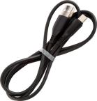 Дата-кабель Usams US-SJ267 U18 Type-C (1 м), круглый, черный (SJ267USB01)