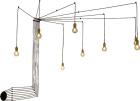 

Люстра подвесная Lussole Loft GRLSP-9554, Черный