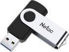 

Флеш-накопитель Netac U505, USB2.0, Flash Drive, 128GB, ABS+Metal housing (NT03U505N-128G-20BK), Черный/серебристый
