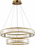 

Подвесная светодиодная люстра ST Luce Tivoli SL1622.303.02, Латунь/прозрачный