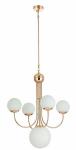 

Люстра подвесная ST Luce Avellino SL1504.203.05, Белый/золотой