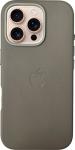 Чехол с магнитным покрытием Type Gorilla Premium, Magnetic, iPhone16, Grey, Leather (BL-T52-iP16-LTR-GR)
