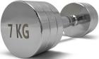 

Гантель Unix Fit, PRO, круглая, хромированная, 7 кг / шт. (DBRND7PCE), Серебристый