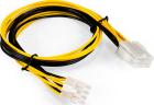 Удлинитель кабеля питания материнской платы +12V ExeGate EX-EXT-8M8F-0.5, 8pin EPS12V M/8pin EPS12V F, 05м (EX294790RUS)