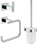 

Набор аксессуаров Grohe Essentials Cube 40757001 хром