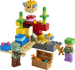 

Конструктор Lego Minecraft ''Коралловый риф'' 21164