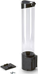 Держатель для стаканов Lagretti на шурупах, черный, LG008 набор стаканов ice cream стеклянный d 8 см h 18 5 см 320 мл 6 шт