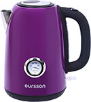 Чайник электрический Oursson Oursson EK1752M/SP (Сладкая слива) соковыжималка универсальная oursson jm4700 sp сладкая слива