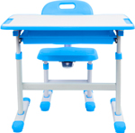 Комплект парта стул трансформеры Cubby Capri Blue комплект парта стул трансформеры cubby lupin grey с лампой и подставкой