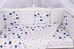 

Бортик в кроватку Amarobaby КОСМОС белый 12 предметов