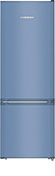 Двухкамерный холодильник Liebherr CUfb 2831-22 001 синий холодильник tesler rc 73 синий