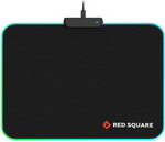 Коврик для мышек RSQ MOUSE MAT RGB, RSQ-40010 игровой коврик для мыши red square mouse mat s rsq 40001