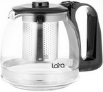 Заварочный чайник Lara 700мл стальной фильтр LR06-07 - фото 1