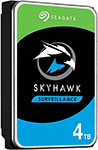   HDD Seagate 3.5 4Tb SATA III SkyHawk Surveillance 5400rpm 256MB ST4000VX013