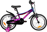 Велосипед Novatrack 16'' KATRINA алюм., фиолет.металлик, 167AKATRINA1V.GVL22 велосипед novatrack 16 katrina алюм розовый металлик 167akatrina gpn22