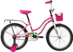 фото Велосипед novatrack 20'' tetris розовый тормоз нож крылья цвет багажник корзина защита а-тип 201tetris.pn20