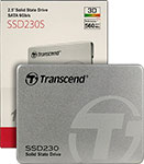 Накопитель SSD Transcend 2.5" SSD230S 128 Гб SATA III TS128GSSD230S