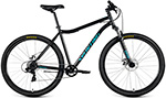 Велосипед Forward SPORTING 29 2.0 D 29 8 ск. рост. 21 2023 черный/бирюзовый RB3R98141XBKXTQ