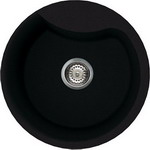

Кухонная мойка Elleci EGO ROUND 485 vitrotek (86) black LVEROU 86