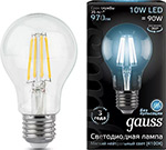 

Лампа GAUSS LED Filament A 60 E 27 10 W 970 lm 4100К 1/10/40 102802210